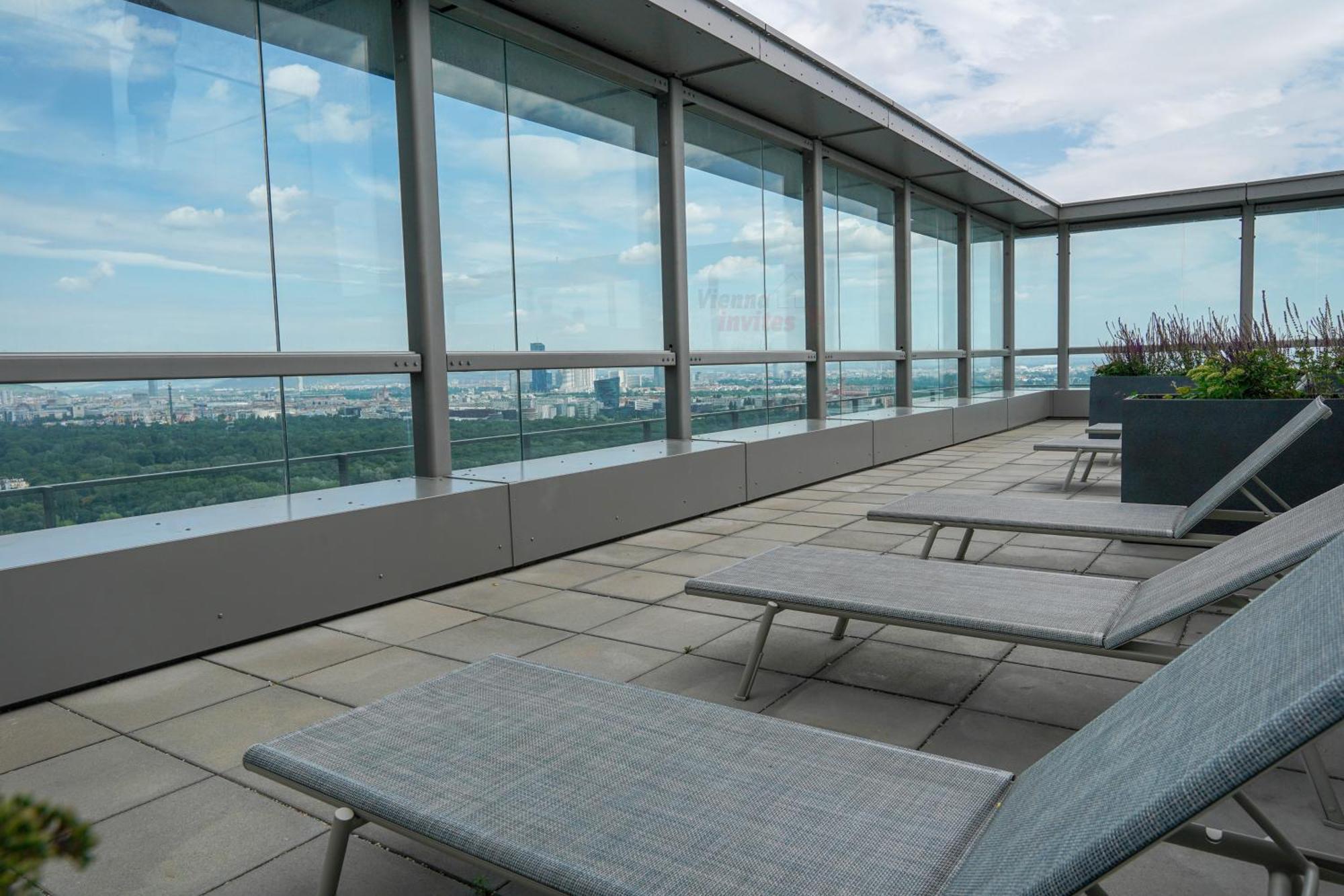 Triiiple 7Heaven - Amazing View On Top Floor With Rooftop Pool Vienne Extérieur photo