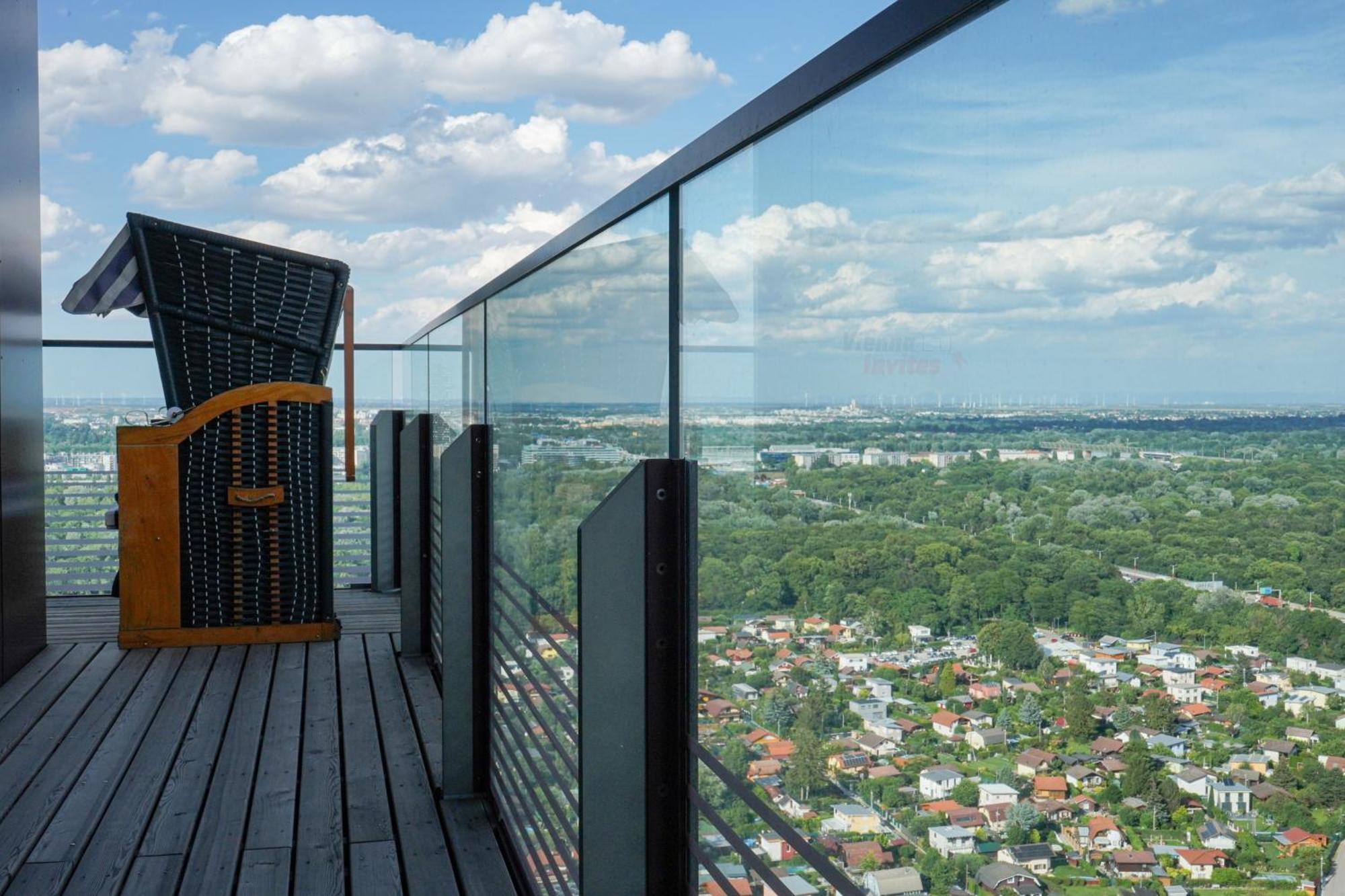 Triiiple 7Heaven - Amazing View On Top Floor With Rooftop Pool Vienne Extérieur photo